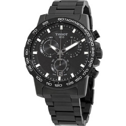 Tissot Supersport Chrono Ανδρικό Ρολόι Χρονογράφος με Μαύρο Μεταλλικό Μπρασελέ T125.617.33.051.00