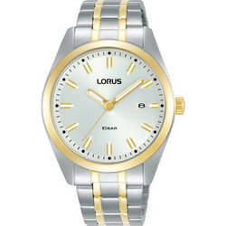Lorus Ανδρικό Ρολόι με Ασημί Χρυσό Μεταλλικό Μπρασελέ RH978PX9