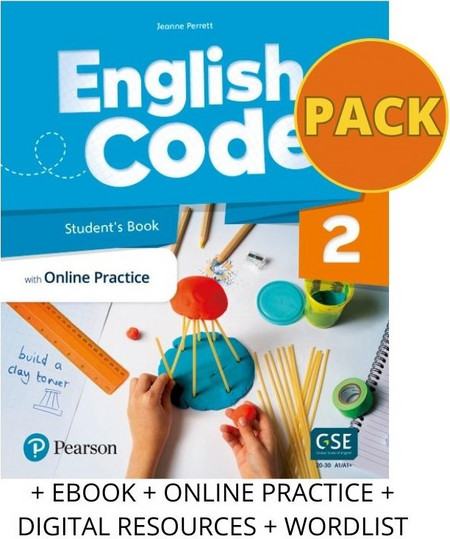 ENGLISH CODE 1 SB PACK (+ EBOOK + ONLINE PRACTICE + DIGITAL RESOURCES + WORDLIST)