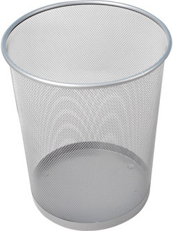 METRON ΚΑΛΑΘΙ ΑΧΡΗΣΤΩΝ ΜΕΤΑΛΛΙΚΟ Φ29.5x35cm 19.5lt ΑΣΗΜΙ
