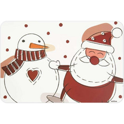 Σουπλά χριστουγεννιάτικο 43.5 x 29 εκατ. Snowman