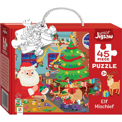 Παιδικό Puzzle Hinkler Christmas Naughty Elf 45 Κομμάτια