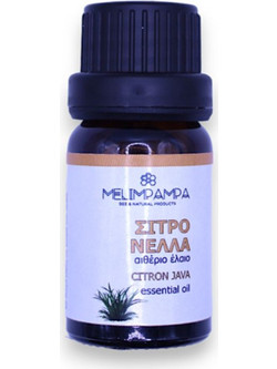 Melimpampa Βιολογικό Αιθέριο Έλαιο Σιτρονέλλα 10ml