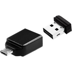 Verbatim Store 'n' Stay Nano 32GB USB Stick 2.0 + OTG με USB-A & micro USB