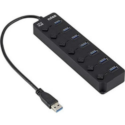 Nilox NXHUB-06 USB Hub 3.0 USB-A με 7 Θύρες USB-A