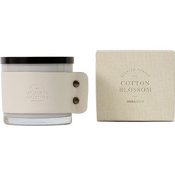 Αρωματικό Κερί Cotton Blossom 250gr White-Beige Nima