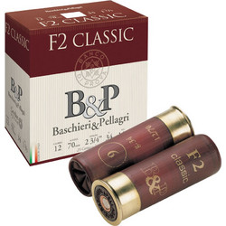Baschieri & Pellagri F2 Classic Φυσίγγια Συγκέντρωσης 12Cal 70mm 34gr 25τμχ
