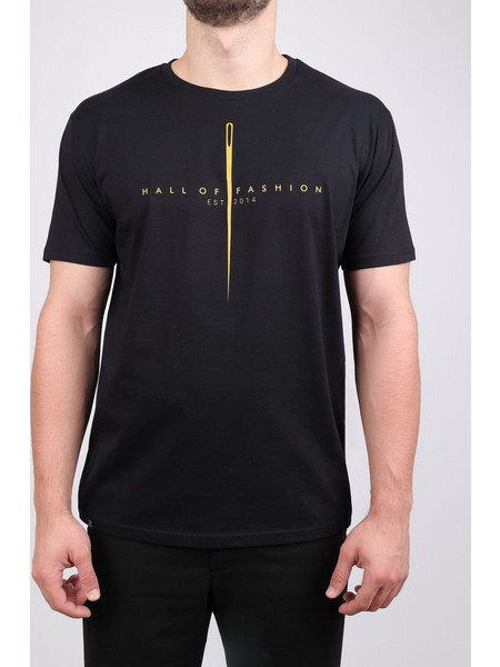 KAYAK T-SHIRT AEGEAN ΚΟΝΤΟΜΑΝΙΚΟ ΜΑΥΡΟ ΜΕ ΛΑΙΜΟΚΟΨΗ ΚΑΙ ΛΟΓΟΤΥΠΟ ΕΜΠΡΟΣ ΚΑΝΟΝΙΚΗ ΓΡΑΜΜΗ