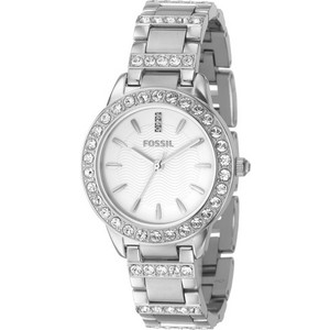 Fossil Jesse Γυναικείο Ρολόι με Ασημί Μεταλλικό Μπρασελέ ES2362