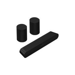 Sonos Ray Surround Set Sonos Ray + 2x Sonos Era 100 Σετ Ηχείων Home Cinema με Wi-Fi Black