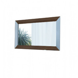 Καθρέπτης ΒΑΛΕΝΤΙΝΟ σε χρώμα καρυδί 140x80 500-00368