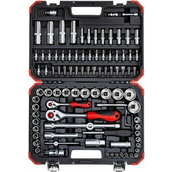GEDORE RED ΣΕΤ ΚΑΡΥΔΑΚΙΑ 1/4+ 1/2 με 94 εργαλεια R46003094