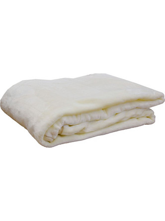 Κουβέρτα Βελουτέ King Size 240x260 1 Ivory
