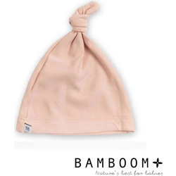 Σκουφάκι νεογέννητου από ύφασμα μπαμπού BAMBOOM Pure Rosa 10439-007 (10439-007)