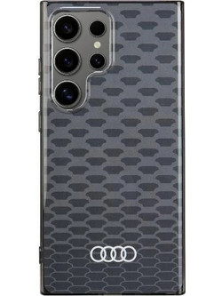 Audi IML Stitching Pattern MagSafe Case S24 Ultra S928 black/black hardcase AU-IMLMS24U-Q5/D3-BK
