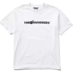 THE HUNDREDS T Shirts Bar Logo - Λευκό