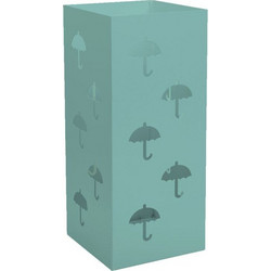 Ομπρελοθήκη Τετράγωνη 25-913 Matt Turquoise Pam Co (W22 x D22 x H50 cm) 1Τεμ