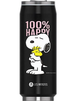 Les Artistes Paris Insulated Can Happy Snoopy 500ml