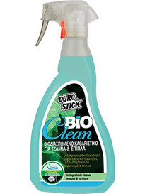 Durostick Bioclean Βιοδιασπώμενο καθαριστικό για τζάμια και έπιπλα 750ml