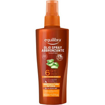 Equilibra Aloe Tanning Spray Μαυρίσματος Σώματος SPF6 150ml