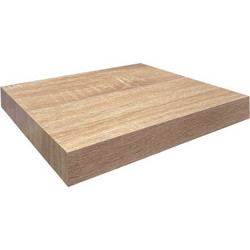 Ράφι Τοίχου MDF Δρυς Φυσικό Χρώμα 30x23.5x3.8cm