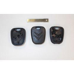 Κενο κλειδι Citroen με θεση για Chip και λαμα VA2