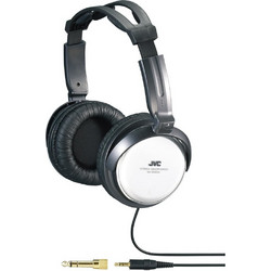 JVC HA-RX500E Ενσύρματα Ακουστικά Over Ear Μαύρα Ασημί