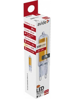 Avide LED 5W G9 COB WW 3000K Ντιμαριζόμενο