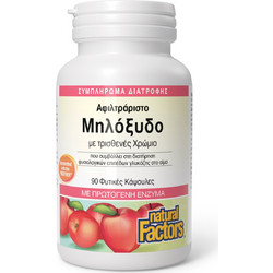 Natural Factors Apple Cider Vinegar 500mg 90 Κάψουλες