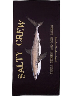 Salty Crew Bruce Πετσέτα Θαλάσσης Μαύρη 81.3x152.4cm 50835006-BLK