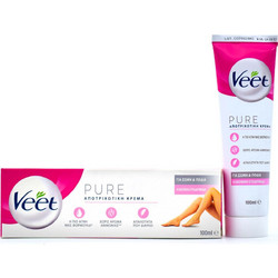 Veet Silky Fresh Αποτριχωτική Κρέμα Σώματος για Κανονικές Επιδερμίδες 100ml