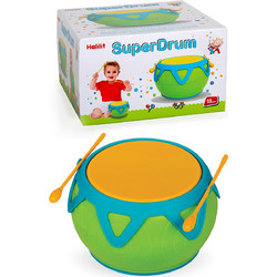 Halilit Super Drum Ταμπούρο με Μπαγκέτες