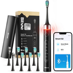 Bitvae S2 Black Ηλεκτρική Οδοντόβουρτσα με Χρονομετρητή & Θήκη Ταξιδίου