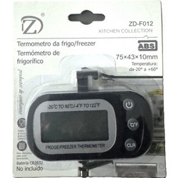 ΘΕΡΜΟΜΕΤΡΟ ΨΥΓΕΙΟΥ -20C - +60C 75x43x10cm ZD-F012