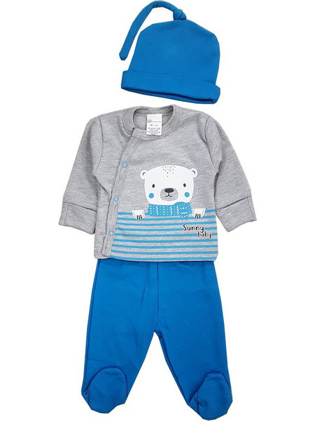 Beboulino Sunny Baby Σετ Ρούχων Dark Blue 80307240156