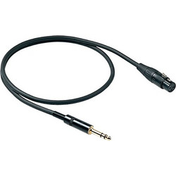 PROEL CHL-210-LU1 Kαλώδιο XLR-Καρφί 1m