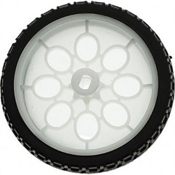 65X15mm Leather wheel robot tire