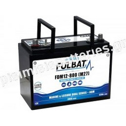 Μπαταρία FULBAT O FDM - Dual Purpose AGM Carbon FDM12-800 12V 92AH