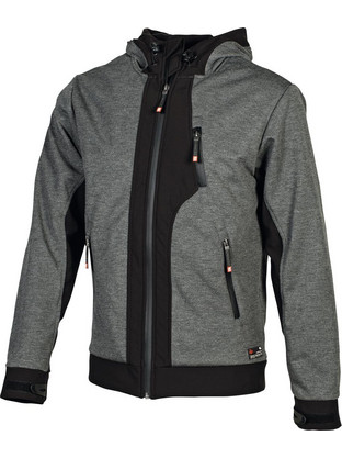 Τζάκετ Softshell Q+S Zephyr Grey