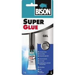 Bison Κόλλα Gel Στιγμής Super Glue 3gr 6312667