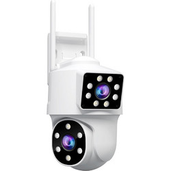 Sricam Srihome SH063 IP Κάμερα Ασφαλείας Wi-Fi 4MP Full HD 4mm Αδιάβροχη Νυκτός με Αμφίδρομη Επικοινωνία