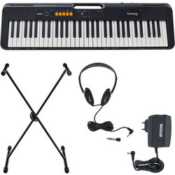 Casio CT-S100 Black 61 Deluxe Bundle Αρμόνιο με 61 Δυναμικά Πλήκτρα