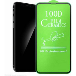 Nano Flexi Hybrid Ceramic Μεμβράνη Προστασίας FULL GLUE για Samsung Galaxy A24 4G / A25 - Μαύρο Πλαίσιο