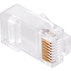 363264 ΦΙΣ RJ45 8P8C CAT6E PASS THROUGH (ΣΕΤ 100 ΤΕΜΑΧΙΩΝ)