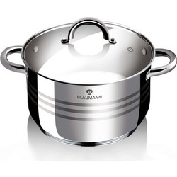 Blaumann BL-1022A Κατσαρόλα Ανοξείδωτη 26cm 7.6lt