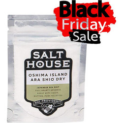 Αυθεντικό Θαλασσινό Ιαπωνικό Αλάτι Salthouse Oshima Island Ara Shio Dry