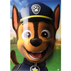Paw Patrol (Chase) 3d Poster (Popheads)