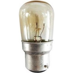 Eurolamp Λαμπάκι Νυκτός 5W B22 Σετ 2τμχ Διάφανο (800-88160)
