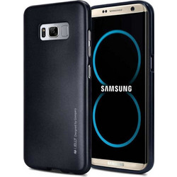 Mercury iJelly Back Cover Black (Samsung Galaxy S8 Plus)