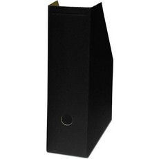 Νext θήκη περιοδικών classic μαύρη χάρτινη Υ32x25x9εκ